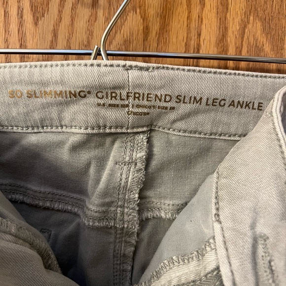 Chico’s Girlfriend Slim Ankle Grey Jeans size 12 - Picture 6 of 9
